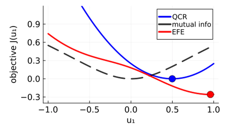 Information-seeking polynomial NARX model-predictive control through expected free energy minimization